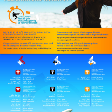 Nunavuti Time to Quit poster