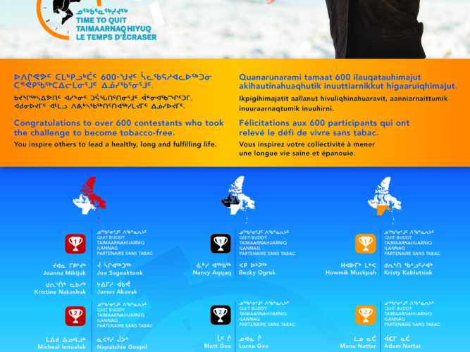 Nunavuti Time to Quit poster