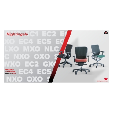 Nightingale vinyl wall banner